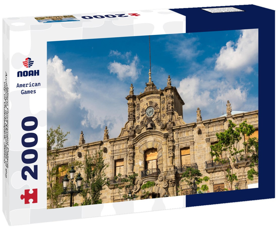 Jalisco Government Palace. Architecture and Monuments of the city of Guadalajara, Jalisco, Mexico 2000pc Puzzle
