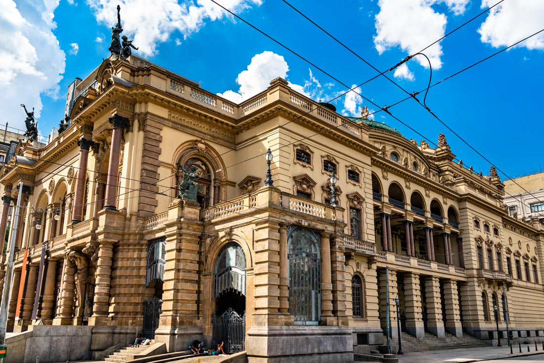 The Municipal Theater in Sao Paulo, Brazil 2000pc Puzzle