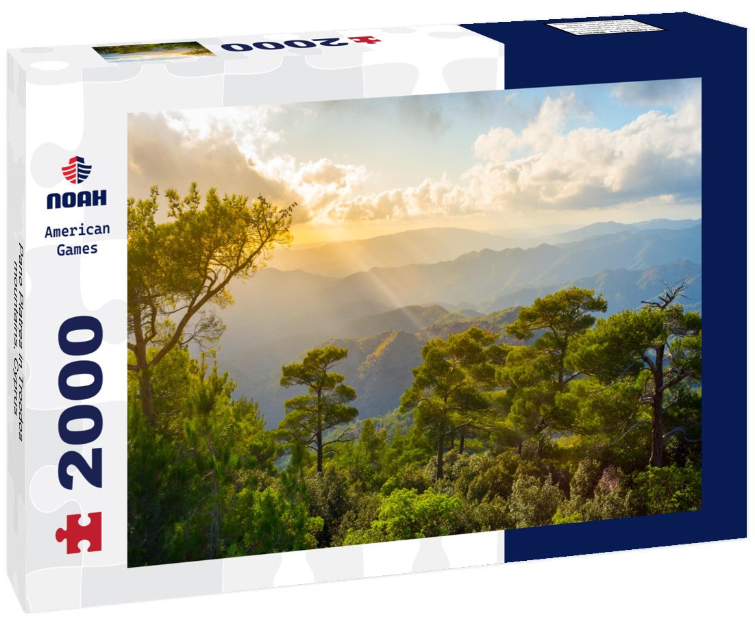 Pano Platres in Troodos mountains, Cyprus 2000pc Puzzle