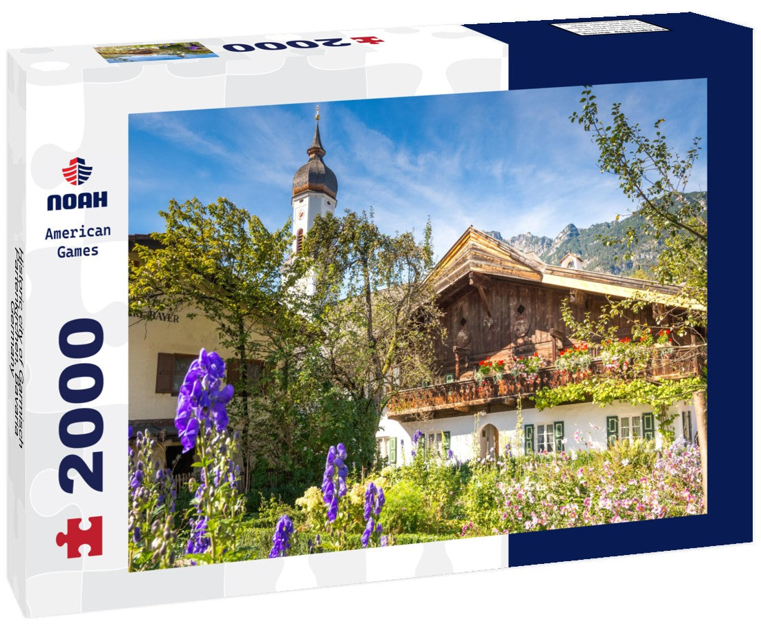 Historic city of Garmisch-Partenkirchen, Bavaria, Germany 2000pc Puzzle