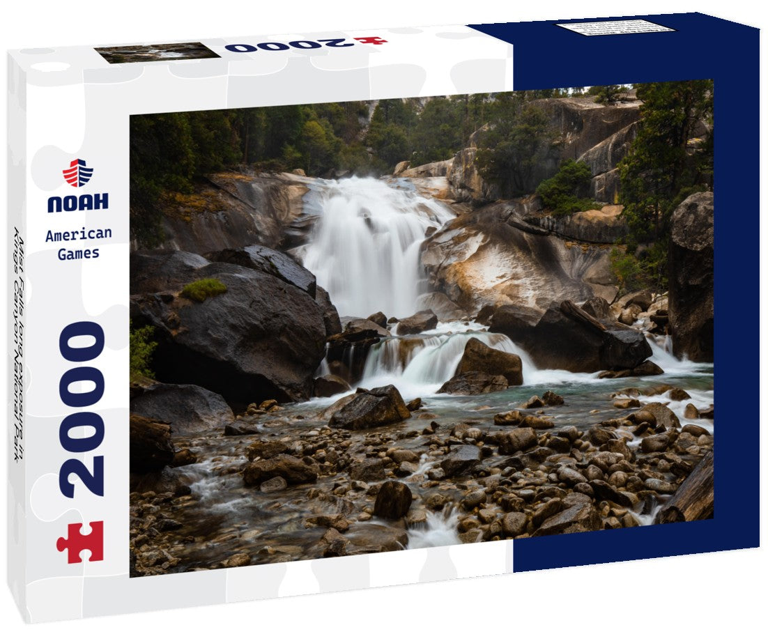 Mist Falls long exposure in Kings Canyon National Park 2000pc Puzzle