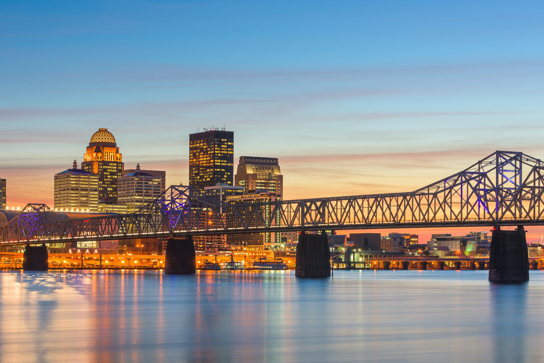 Louisville, Kentucky, USA skyline by the river 2000pc Puzzle