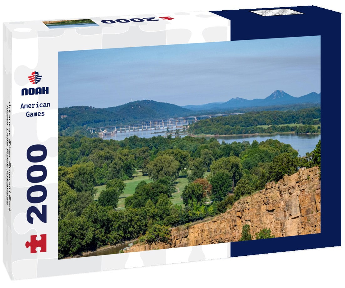 Arkansas River Emerald Park North Little Rock Arkansas 2000pc Puzzle
