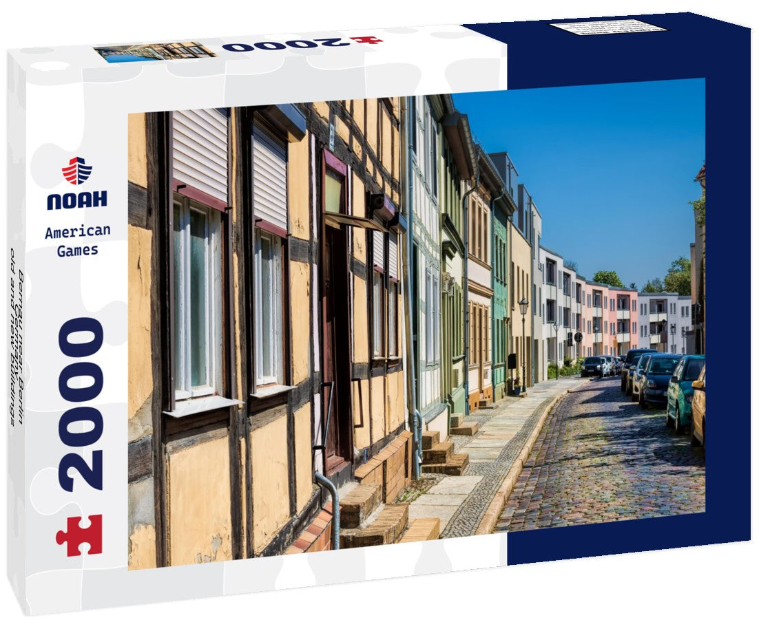 Bernau near Berlin, Germany - old and new buildings 2000pc Puzzle