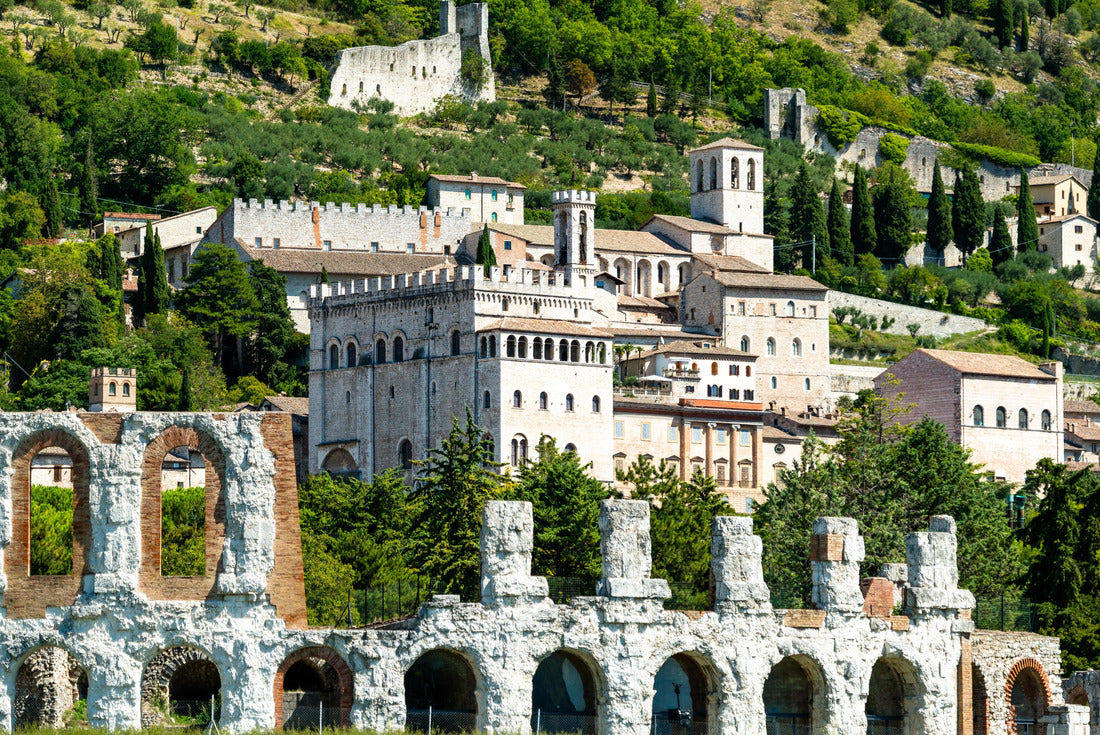 Gubbio with the Roman theater in Umbria, Italy 2000pc Puzzle