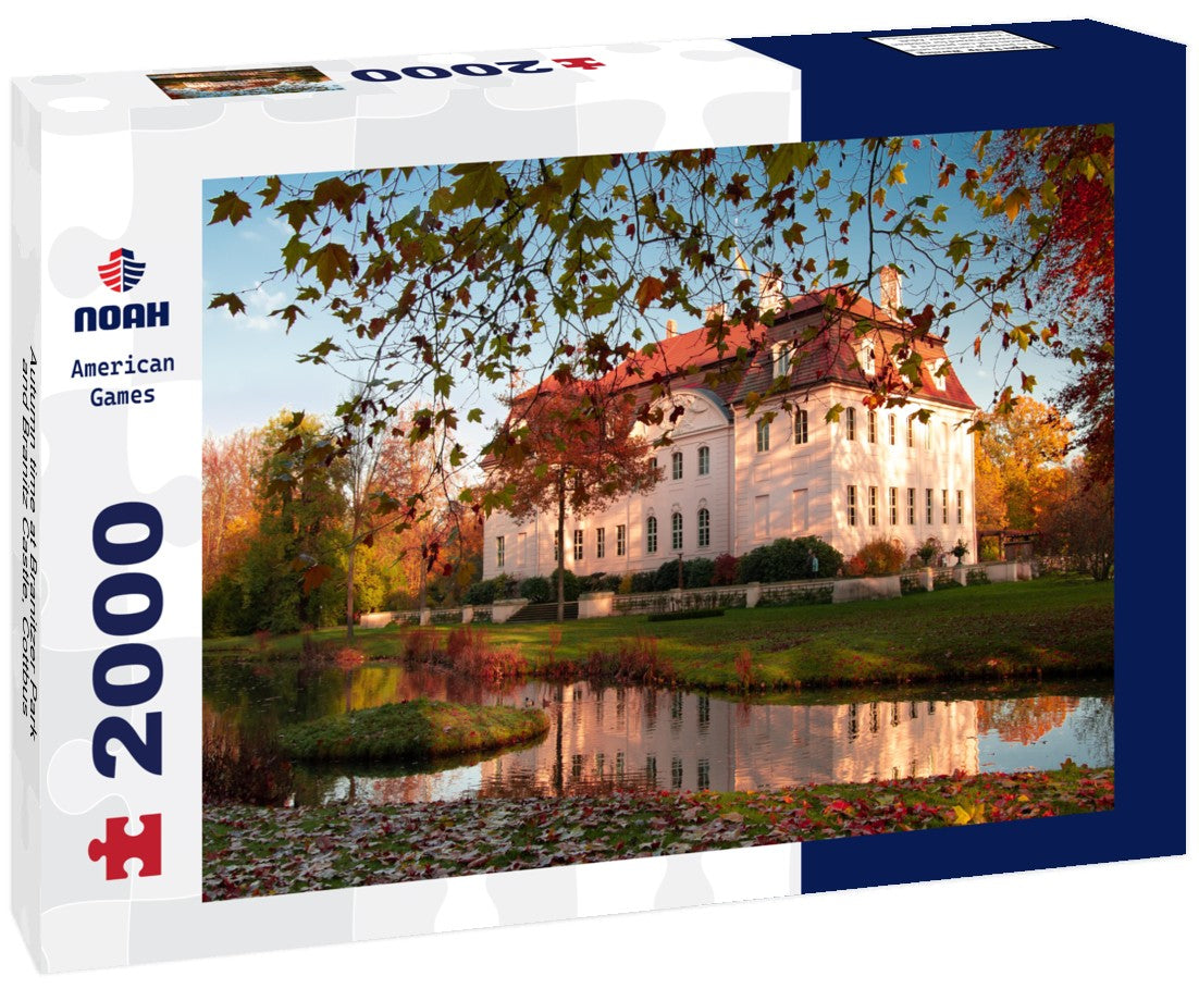 Autumn time at Branitzer Park and Branitz Castle, Cottbus 2000pc Puzzle