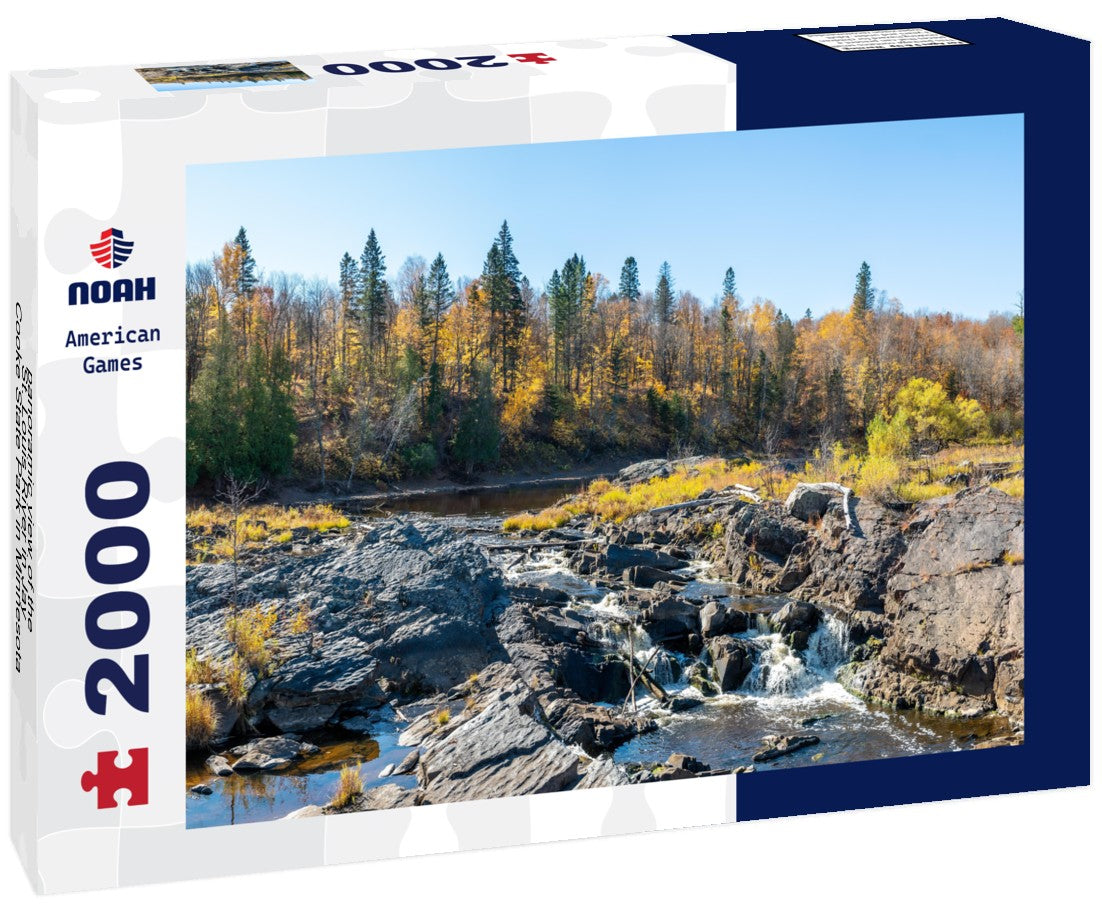 the St. Louis River in Jay Cooke State Park in Minnesota, USA 2000pc Puzzle