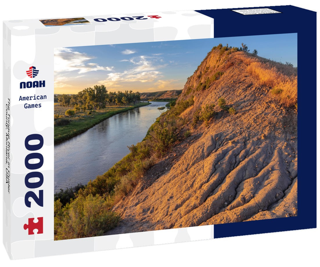 The Tongue River in Custer County, Montana, USA 2000pc Puzzle