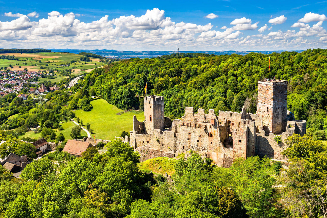 Roetteln Castle in Loerrach - Black Forest, Baden-Württemberg, Germany 2000pc Puzzle