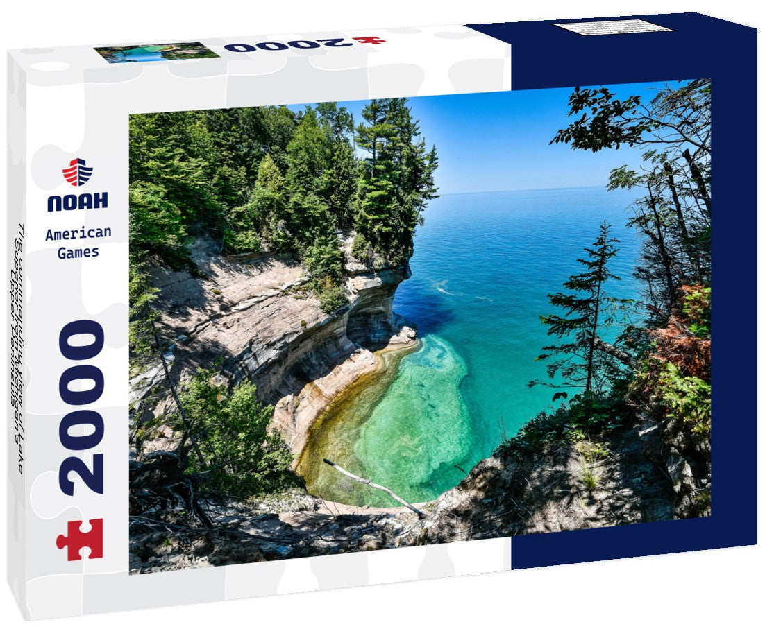 The commanding view of Lake Superior from Michigan's Upper Peninsula 2000pc Puzzle