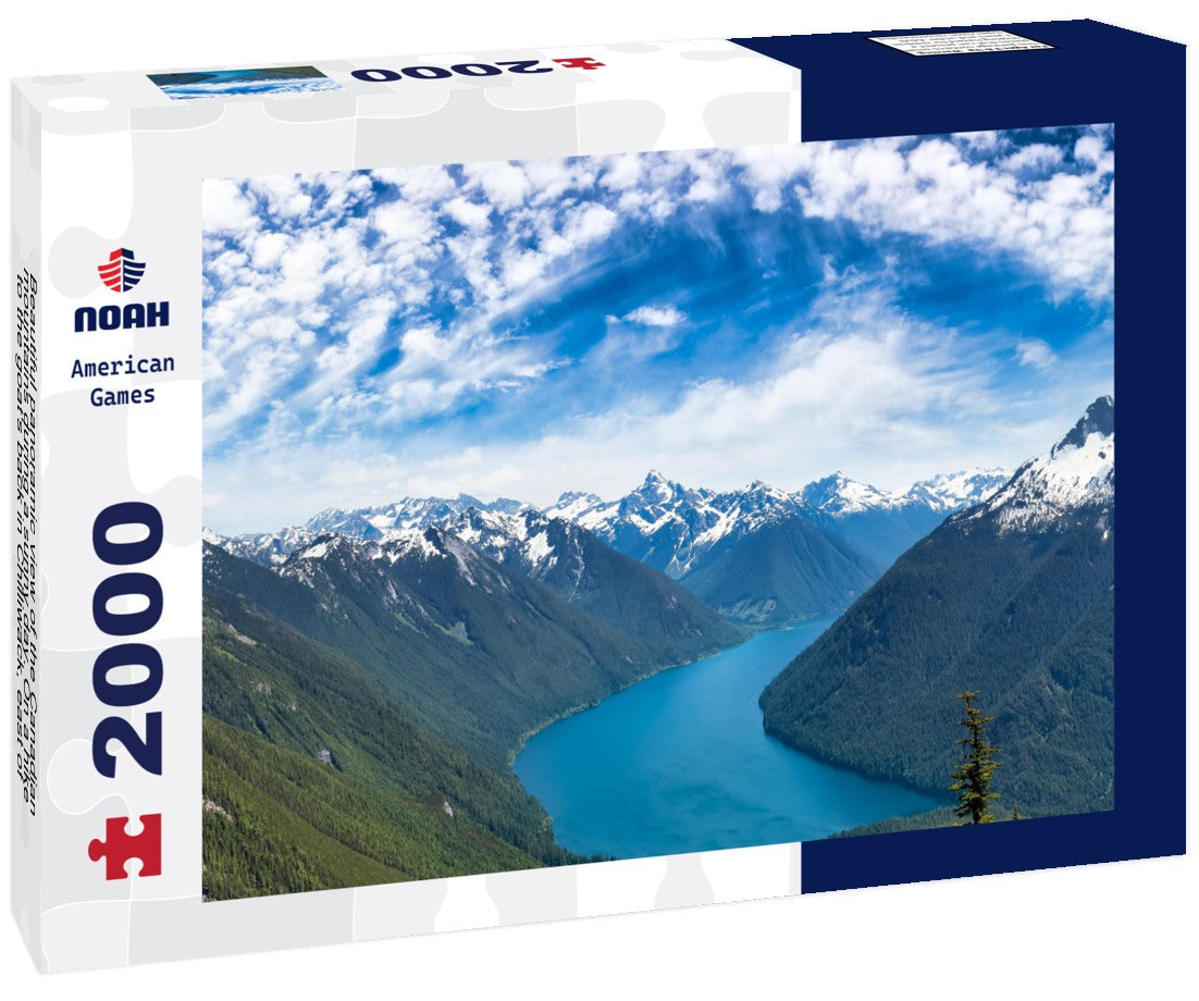 Beautiful the Canadian mountains during a sunny day. On a hike to the goat's back in Chilliwack, east of Vancouver, British Columbia, Canada 2000pc Puzzle