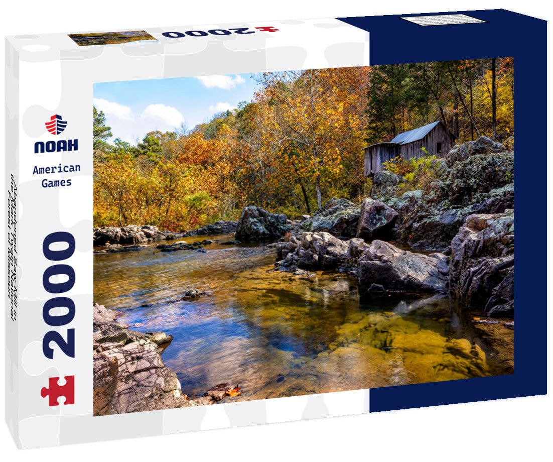 Abandoned Saw Mill in the Mark Twain National Forest of Missouri 2000pc Puzzle