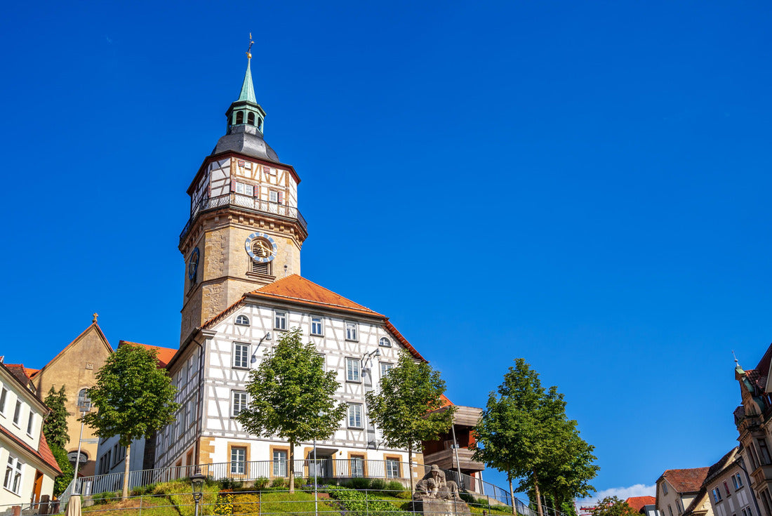 Noah Jigsaw Puzzle City tower, Backnang, Baden-Württemberg, Germany 2000 pieces