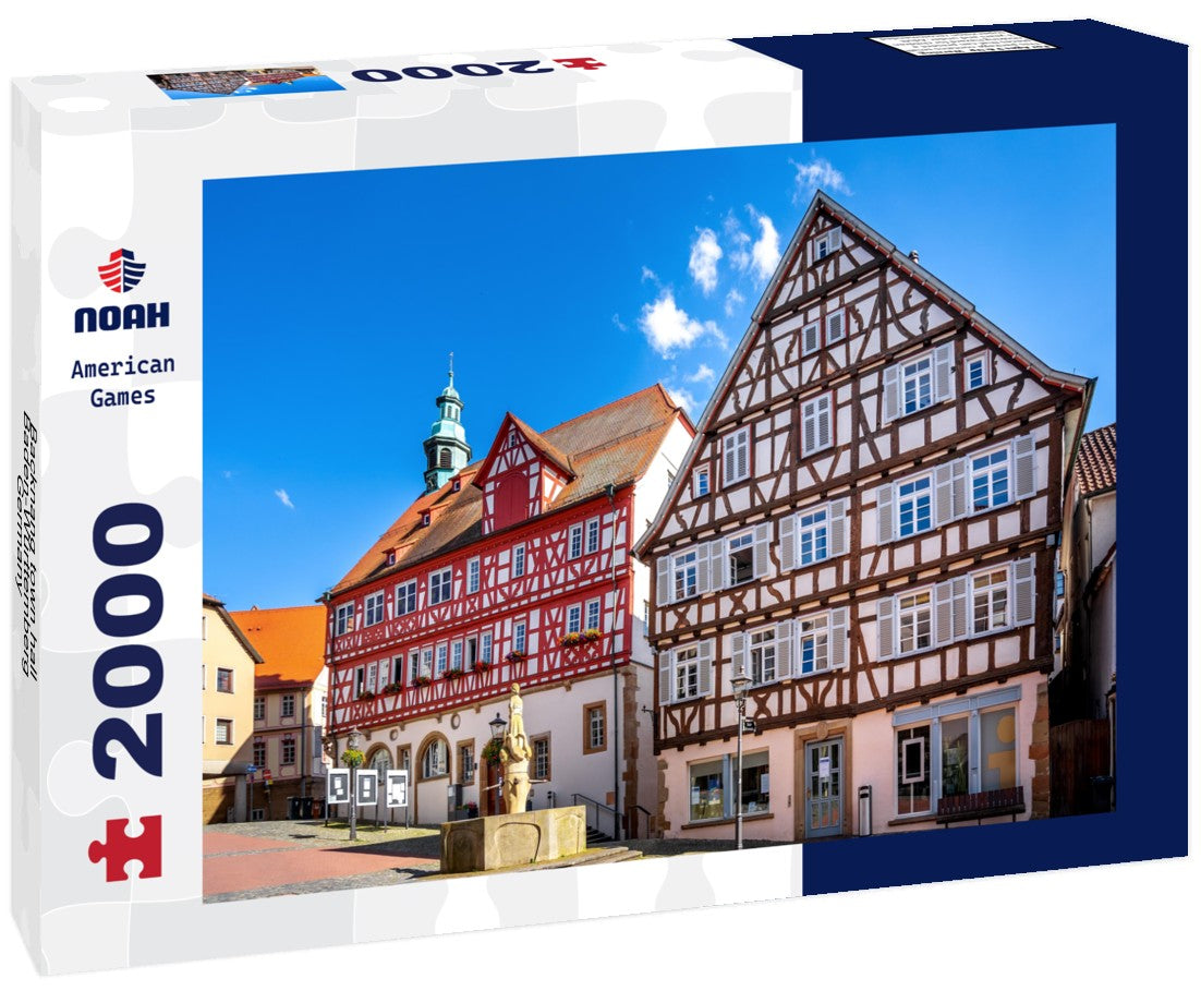 Backnang town hall, Baden-Württemberg, Germany 2000pc Puzzle