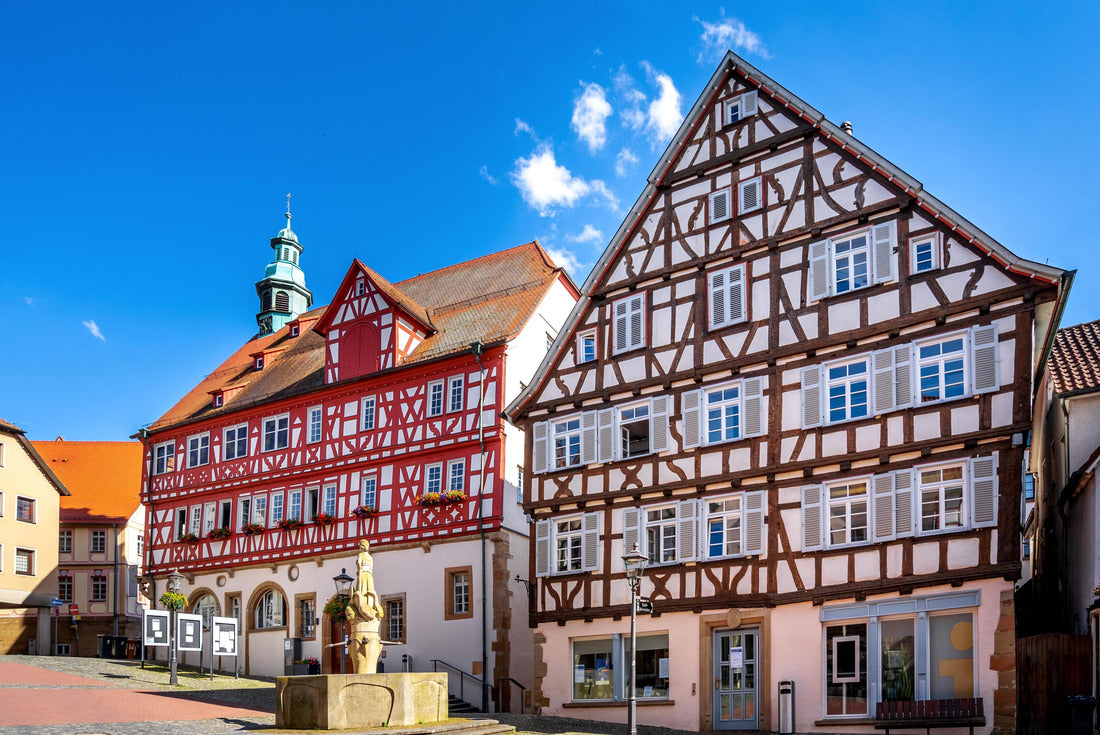 Backnang town hall, Baden-Württemberg, Germany 2000pc Puzzle
