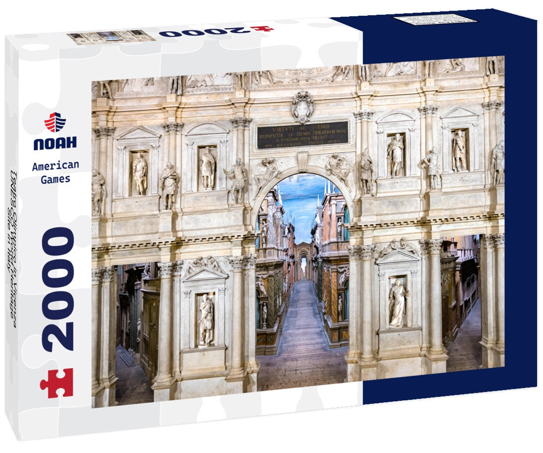 Teatro Olimpico in Vicenza, UNESCO World Heritage Site in Italy 2000pc Puzzle