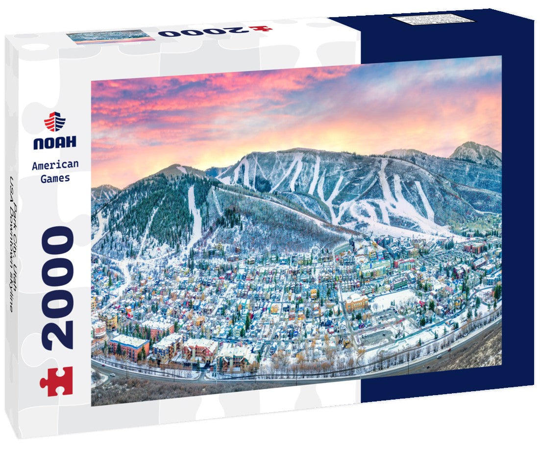 Park City, Utah, USA Downtown skyline 2000pc Puzzle
