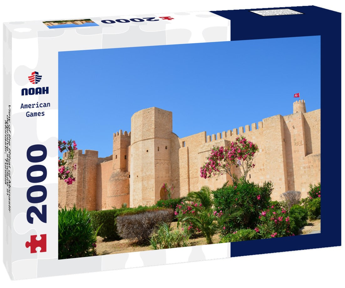 the Ribat of Monastir, defensive structure in Monastir, Tunisia 2000pc Puzzle