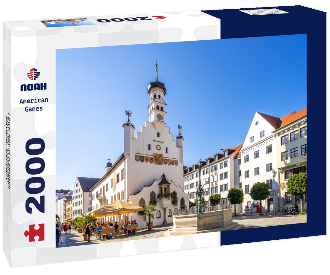 Town hall in Kempten, Bavaria, Germany 2000pc Puzzle