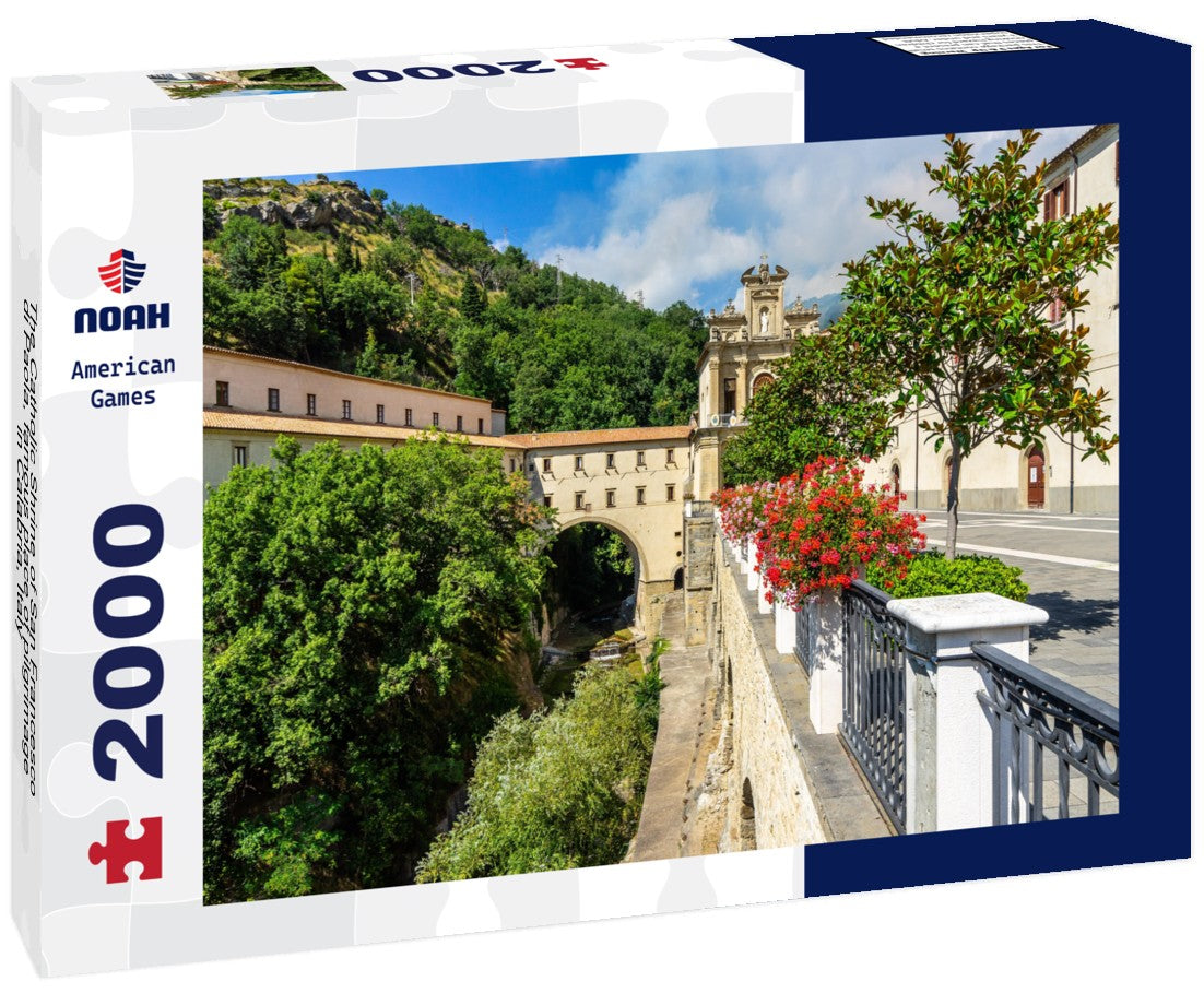 The Catholic Shrine of San Francesco di Paola, famous place of pilgrimage in Calabria, Italy 2000pc Puzzle