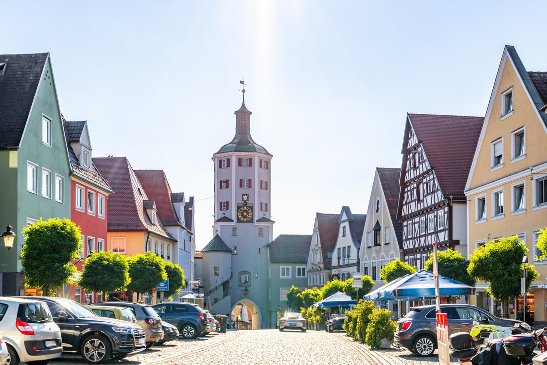 Noah Jigsaw Puzzle Tower “Untere Tor” in Guenzburg, Bavaria, Germany 2000 pieces