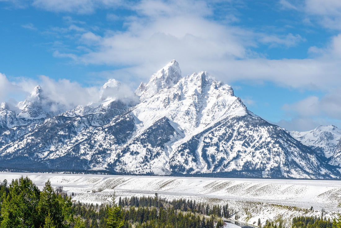 Winter Landscape in the Grand Teton National Park, Wyoming 2000pc Puzzle