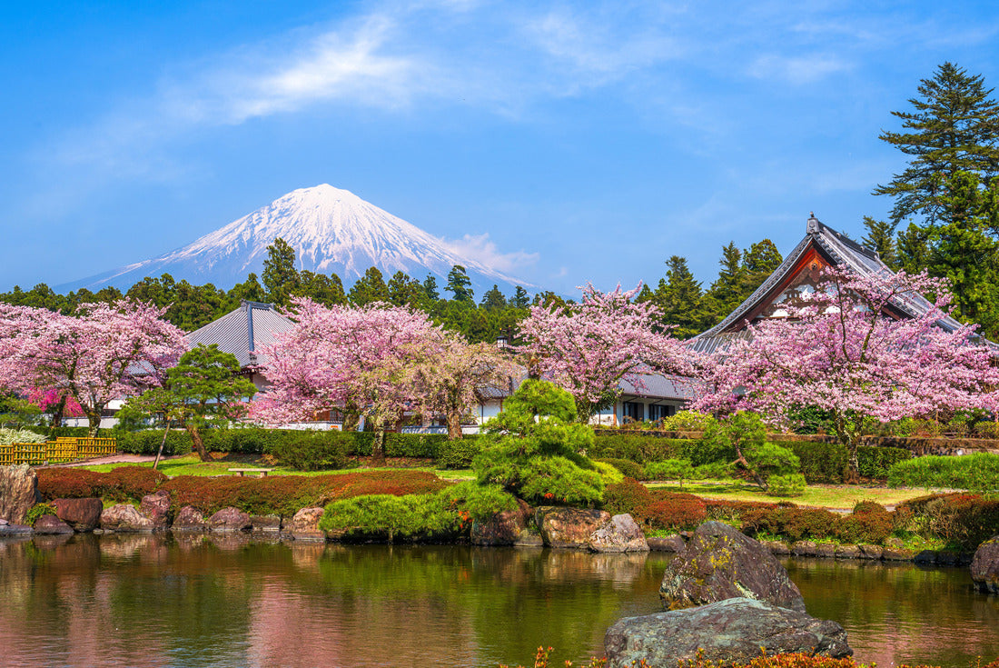 Fujinomiya, Shizuoka, Japan with Mt. Fuji in spring 2000pc Puzzle
