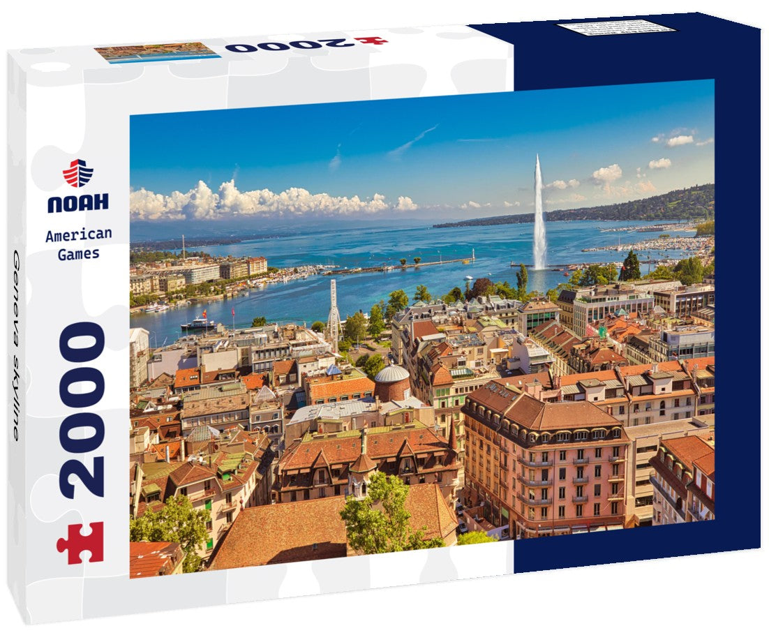Geneva skyline 2000pc Puzzle