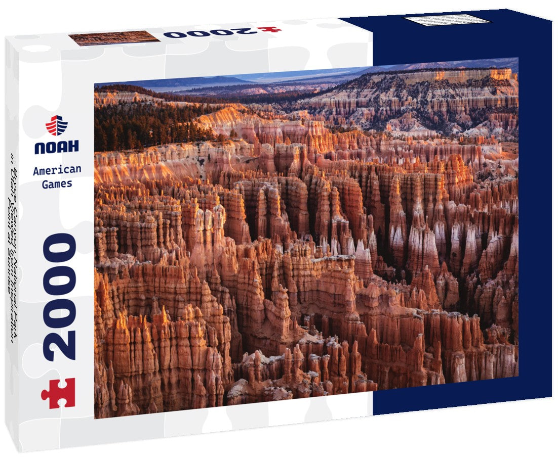 Noah Jigsaw Puzzle Bryce Canyon National Park in Utah Viewed from Inspiration Point at Sunrise 2000 pieces