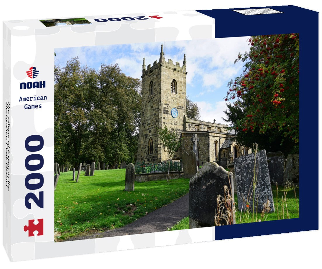 The village of Eyam in the Derbyshire Peak District 2000pc Puzzle