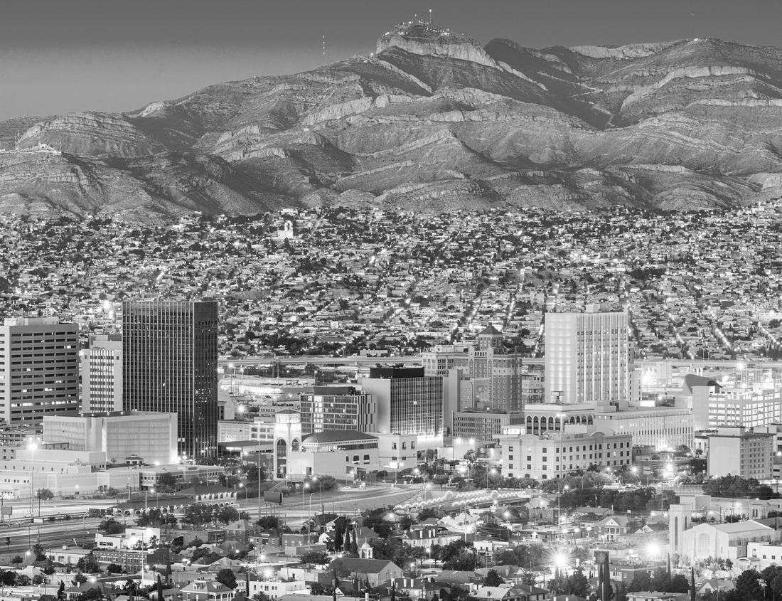 Noah Jigsaw Puzzle Basel, Switzerland on the Rhine River at dusk in autumn in black white 1000 pieces