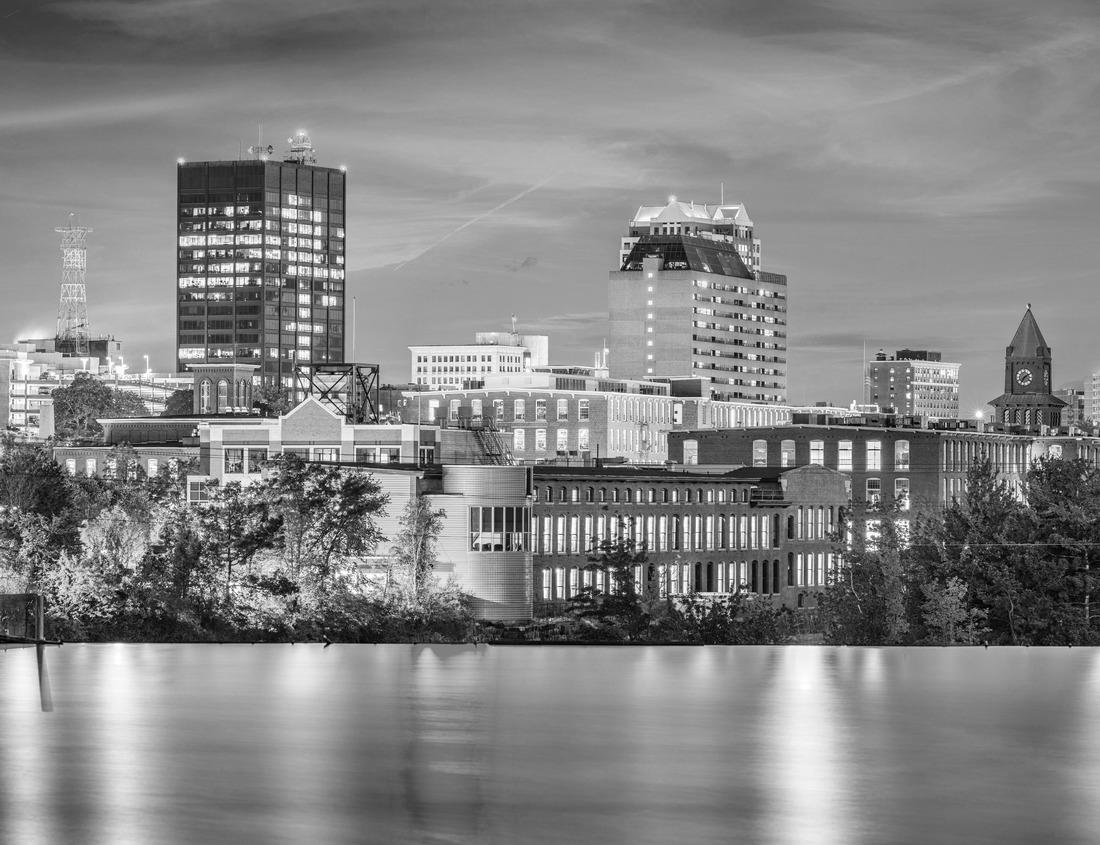 Noah Jigsaw Puzzle Old city of Lauterbach, Hessen, Germany in black white 1000 pieces