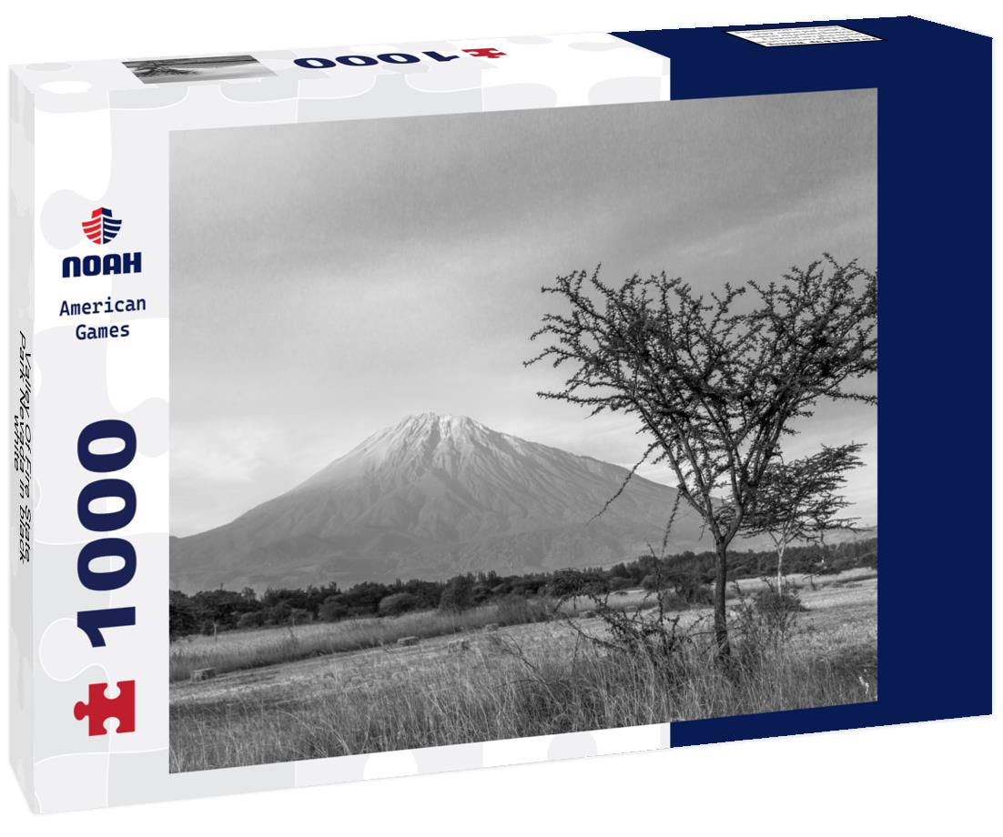 Valley Of Fire State Park Nevada 1000pc PuzzleBlack and White