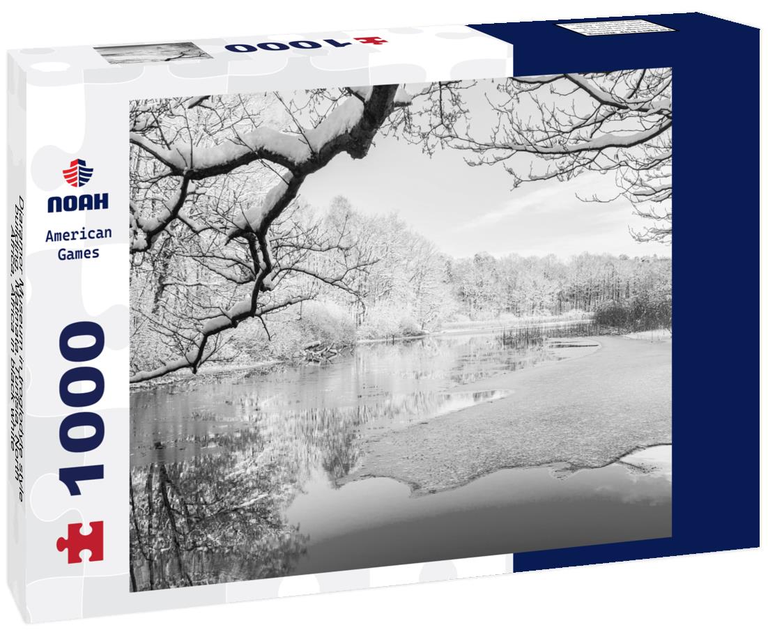 Noah Jigsaw Puzzle Diaramor Museum in troglodyte style building, Matmata, Tunisia, North Africa, Africa in black white 1000 pieces