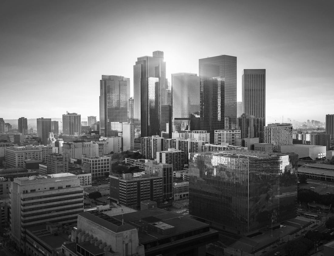 Noah Jigsaw Puzzle view over city of Luxemburg, Luxemburg in black white 1000 pieces