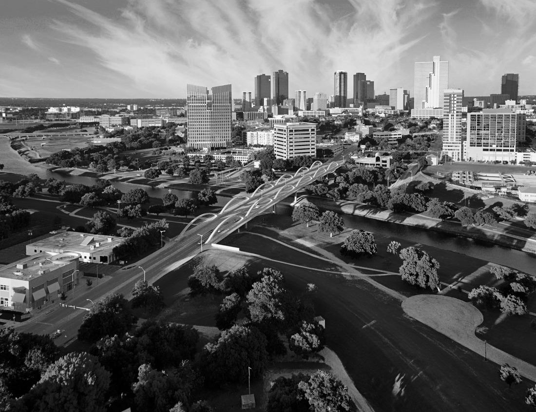 Noah Jigsaw Puzzle Manhattan Bridge at Brooklyn street New York city US in black white 1000 pieces
