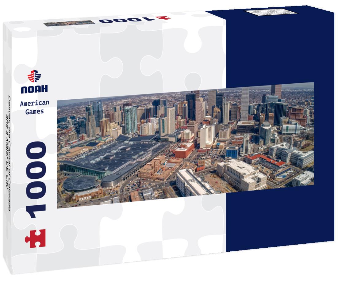 Noah Jigsaw Puzzle Denver, the Capital of Colorado and a Major US City panorama 1000 pieces