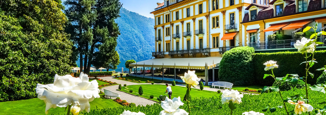 Noah Jigsaw Puzzle Villa d'Este, Cernobbio, Lake Como, Italy panorama 1000 pieces