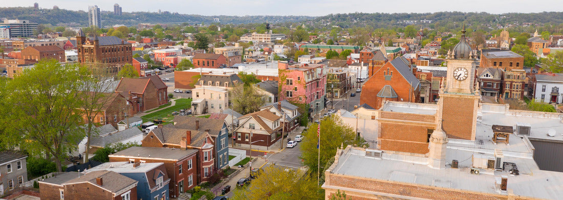 Noah Jigsaw Puzzle Colorful history and architecture can be found in Newport Kentucky panorama 1000 pieces
