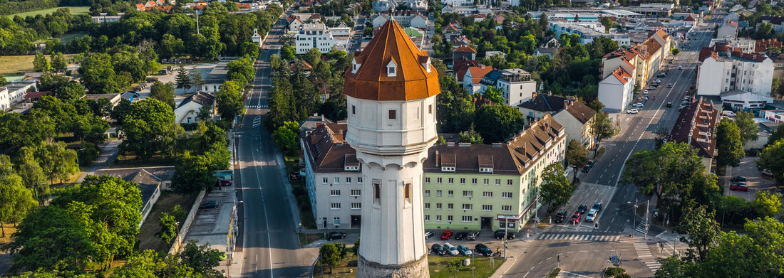 Noah Jigsaw Puzzle Water tower in Wiener Neustadt panorama 1000 pieces