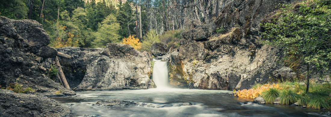 Noah Jigsaw Puzzle Deer Creek Falls in Tehama County, CA panorama 1000 pieces
