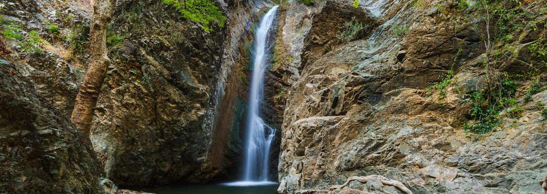 Noah Jigsaw Puzzle Millomeris Waterfalls in Cyprus - nature background panorama 1000 pieces