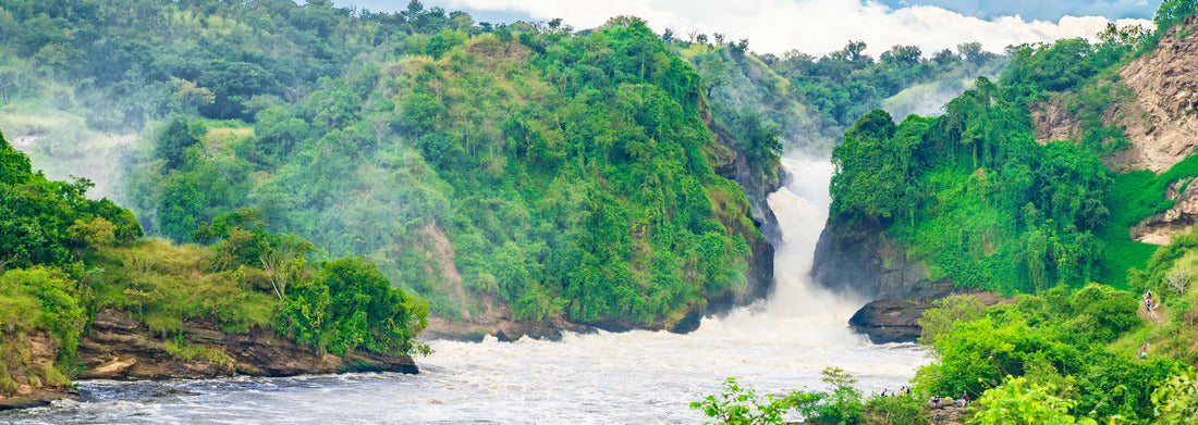 Noah Jigsaw Puzzle Photo of waterfalls in Murchison Falls National Park, Uganda panorama 1000 pieces