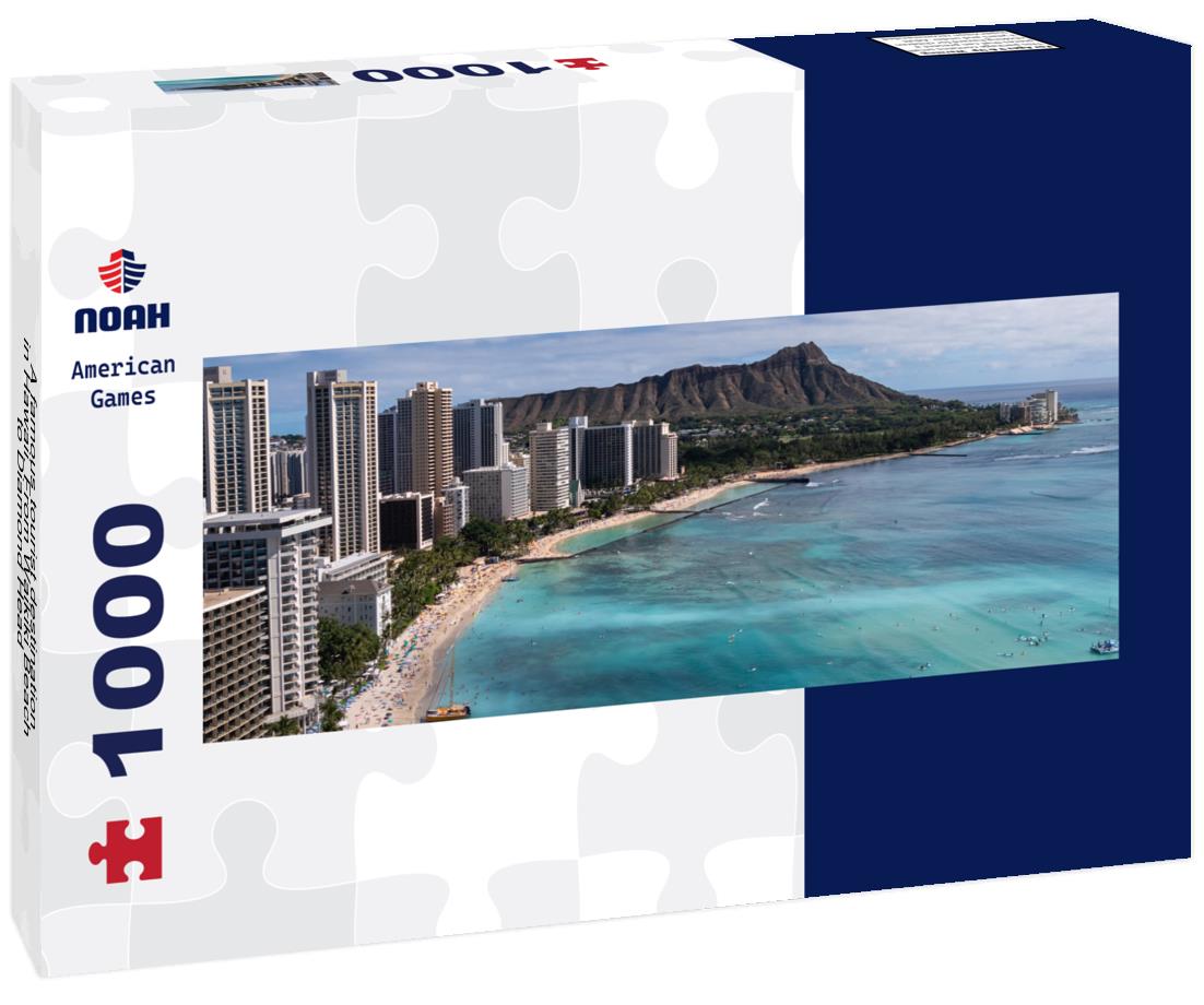 Noah Jigsaw Puzzle A famous tourist destination in Hawaii. From Waikiki Beach to Diamond Head panorama 1000 pieces