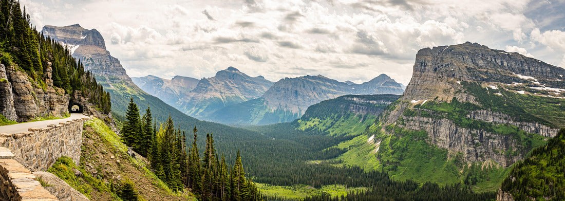 Noah Jigsaw Puzzle Glacier National Park in the Rocky Mountain Range of Montana panorama 1000 pieces