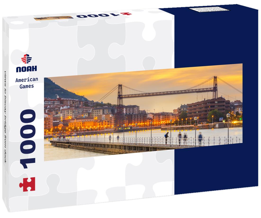 Biscay Bridge – Portugalete, Spain 1000pc Panoramic Puzzle