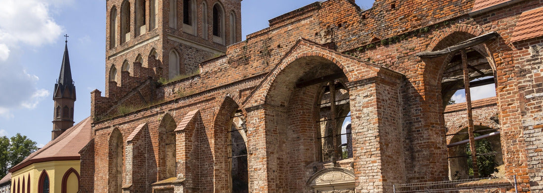 Noah Jigsaw Puzzle View to the medieval church of Lieberose. Lieberose is a town in Brandenburg, Germany. It is situated 25 km north of Cottbus panorama 1000 pieces