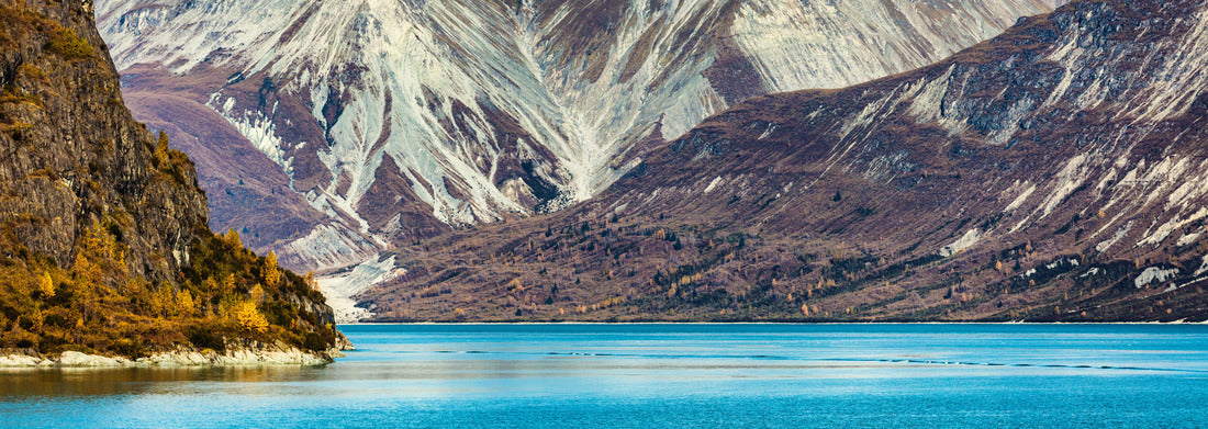Noah Jigsaw Puzzle Glacier Bay National Park, Alaska, USA. Alaska cruise travel view of snow capped mountains at sunset. Amazing glacial landscape view from cruise ship vacation showing snowy mountain peaks panorama 1000 pieces