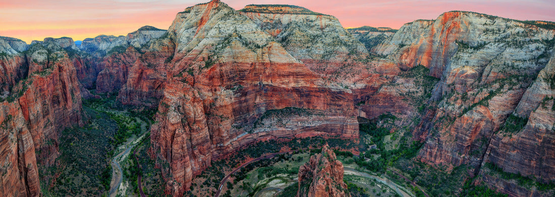 Noah Jigsaw Puzzle Angel's Landing Zion National Park panorama 1000 pieces