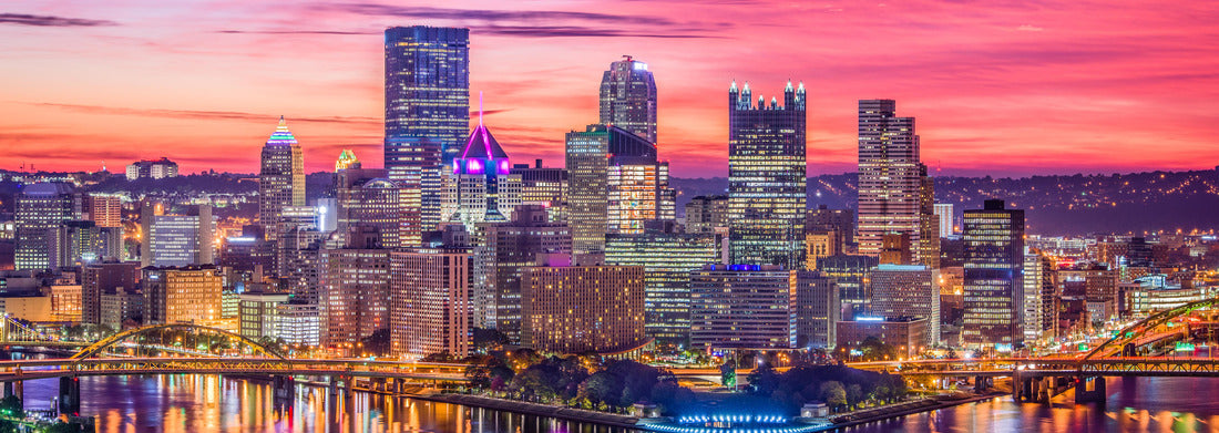 Noah Jigsaw Puzzle Pittsburgh, Pennsylvania, USA city skyline panorama 1000 pieces